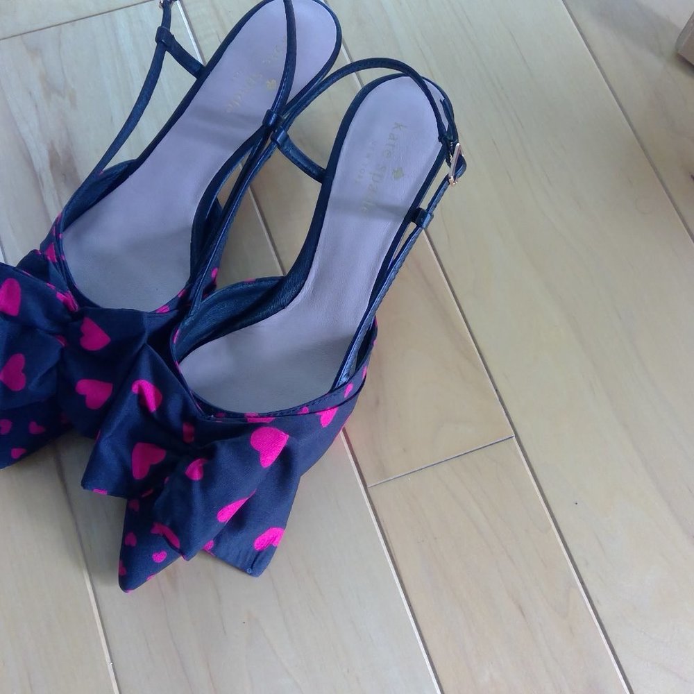 Kate Spade Daxton Kitten Heel Slingbacks